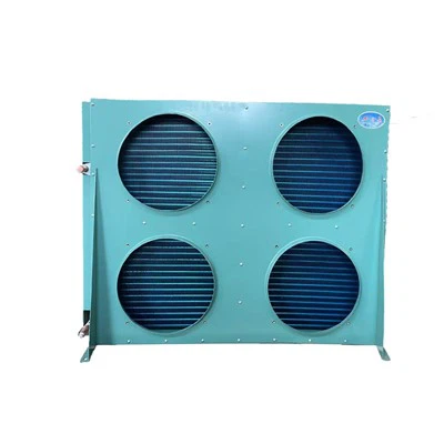 H - คอนเดนเซอร์เฟรมพร้อมครีบถ่ายเทความร้อนสูงและพัดลมตามแนวแกน